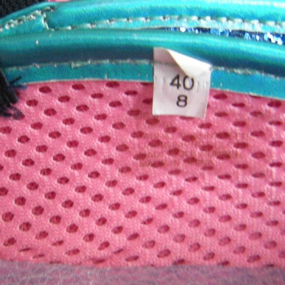 RARE - Irregular Choice Sparkly Unicorn Slip On Sneakers New in Box Size 8 - Picture 10 of 13